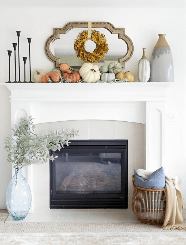 Fall Mantels Decor Ideas Transforming Your Hearth Into A Cozy Haven