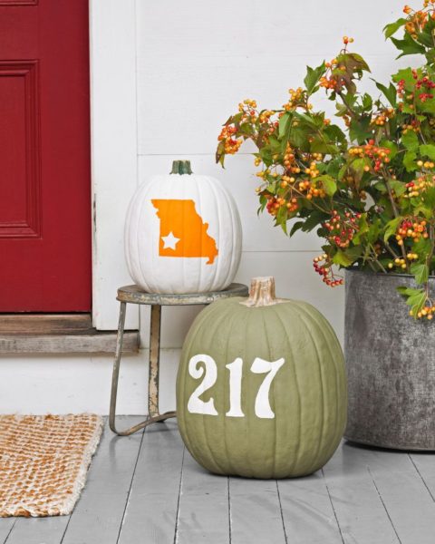 18-Address Numbers Pumpkin