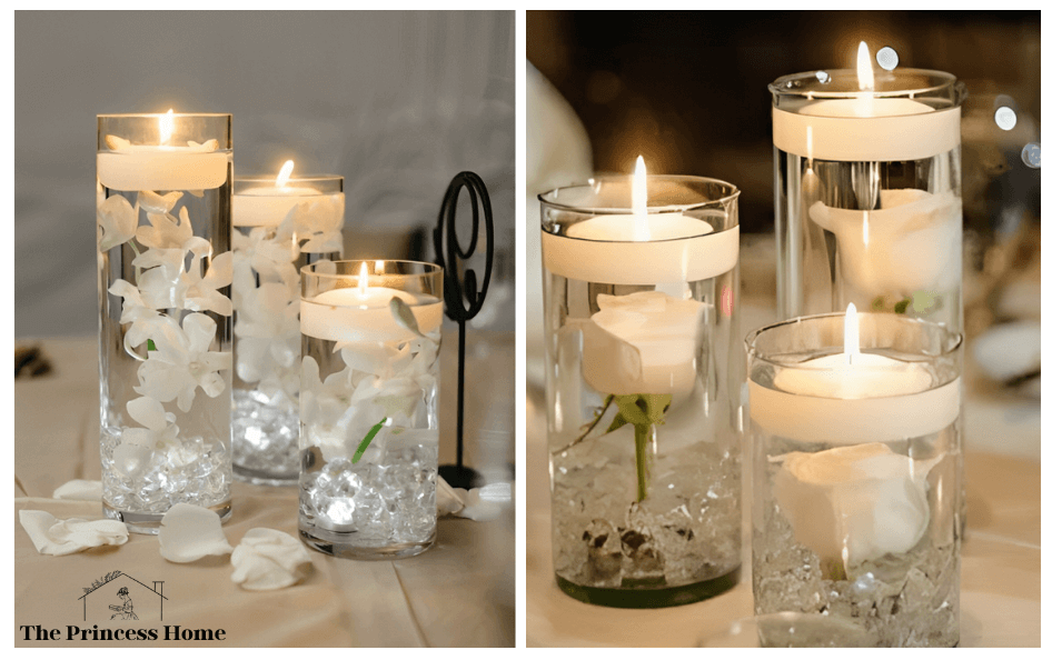 3.Candlelit Elegance: Floating Candles