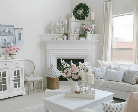 Spring Decor Amazing Tour With Touches Refreshing Home