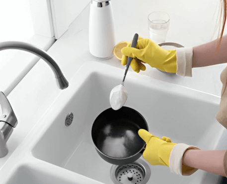 The Best Way to Clean Your Kitchen Drain