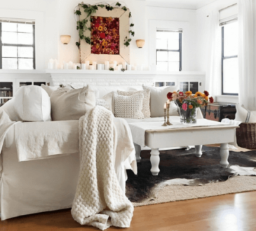 Embracing the Beauty of Fall in a Rustic Farmhouse Style Home